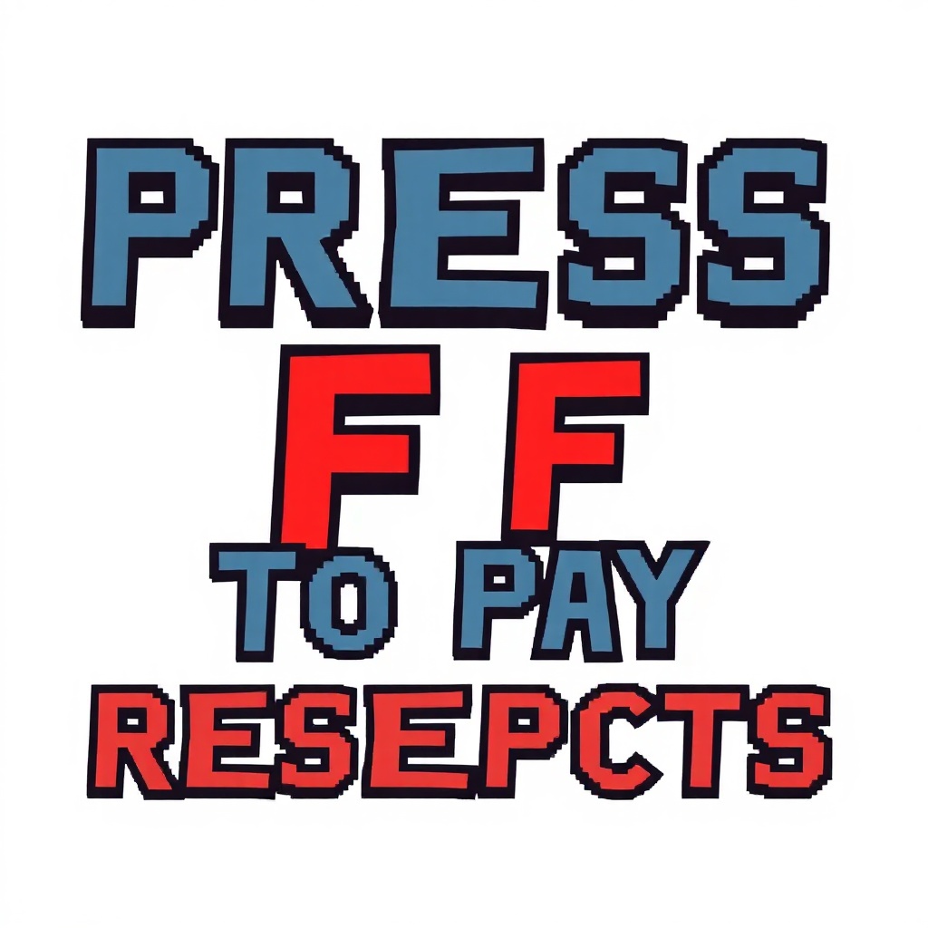 Press F to Pay Respects tee