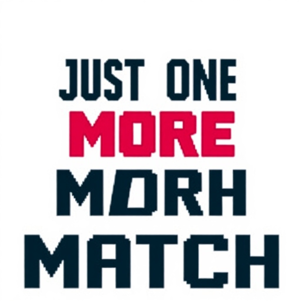 Just One More Match tee