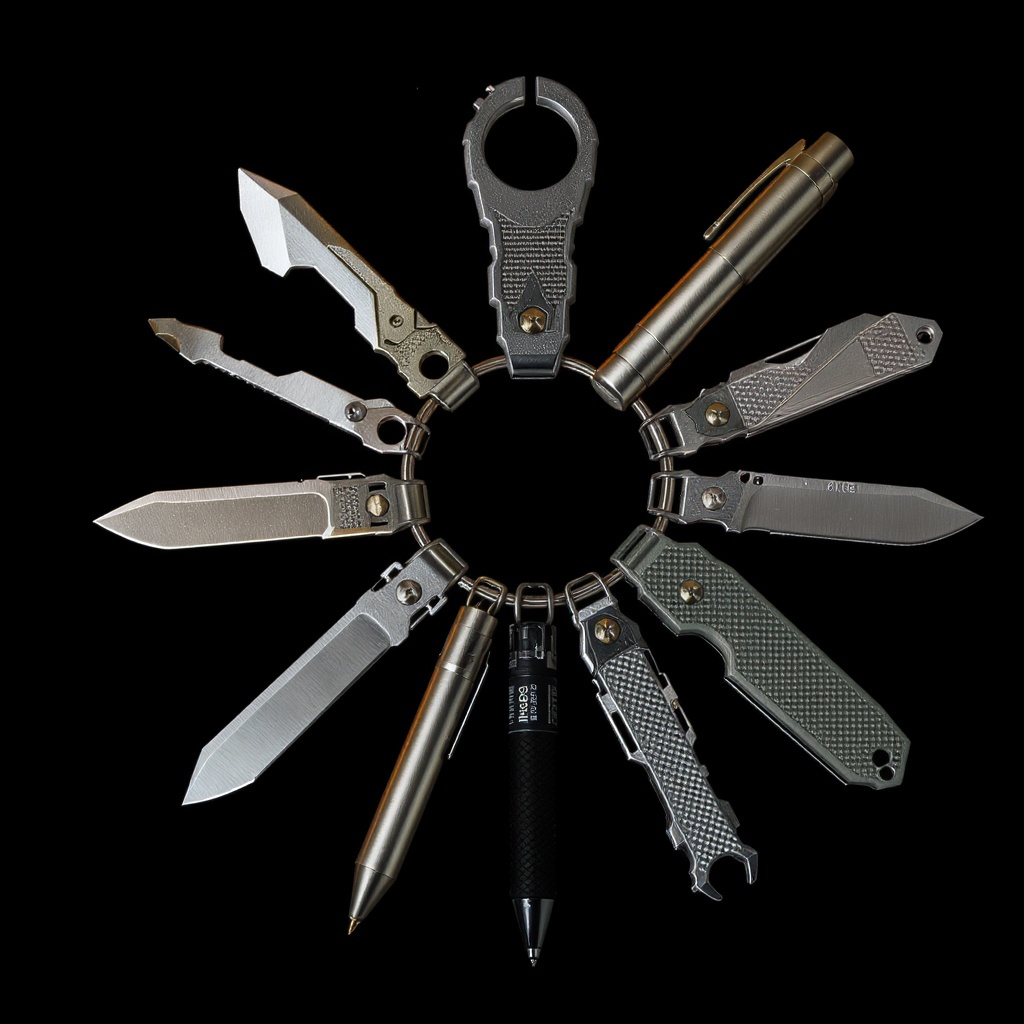 Paladin self-defense keychain set