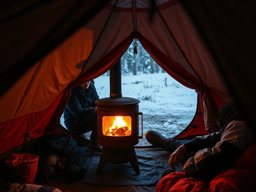 OutHeat 4-Season Stove-Jack Tent view 2