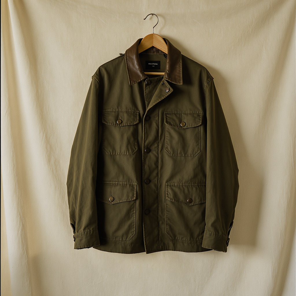Quillon Drop No. 001 — Waxed Canvas Field Jacket