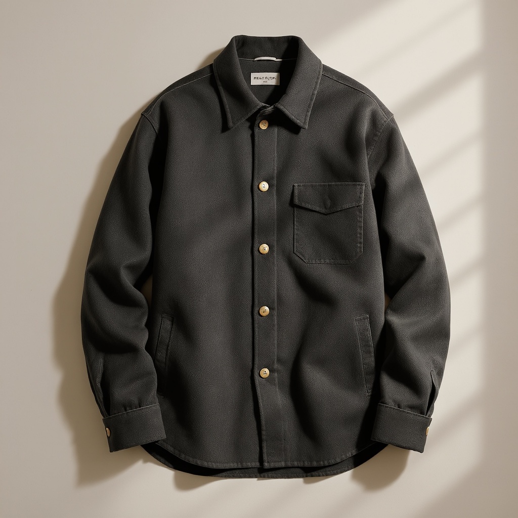 Quillon Drop No. 002 — Heritage Wool Overshirt