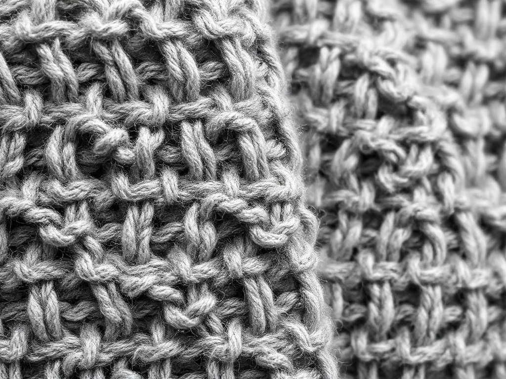 Woven wool fabric close-up