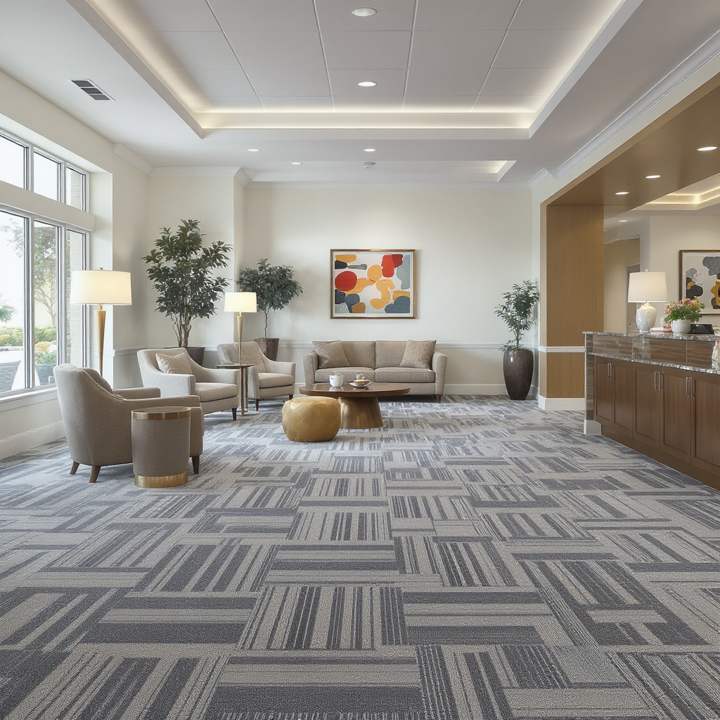 Savannah boutique hotel — 22,000 sq ft LVT corridors, polished concrete lobby, floor-by-floor phased install
