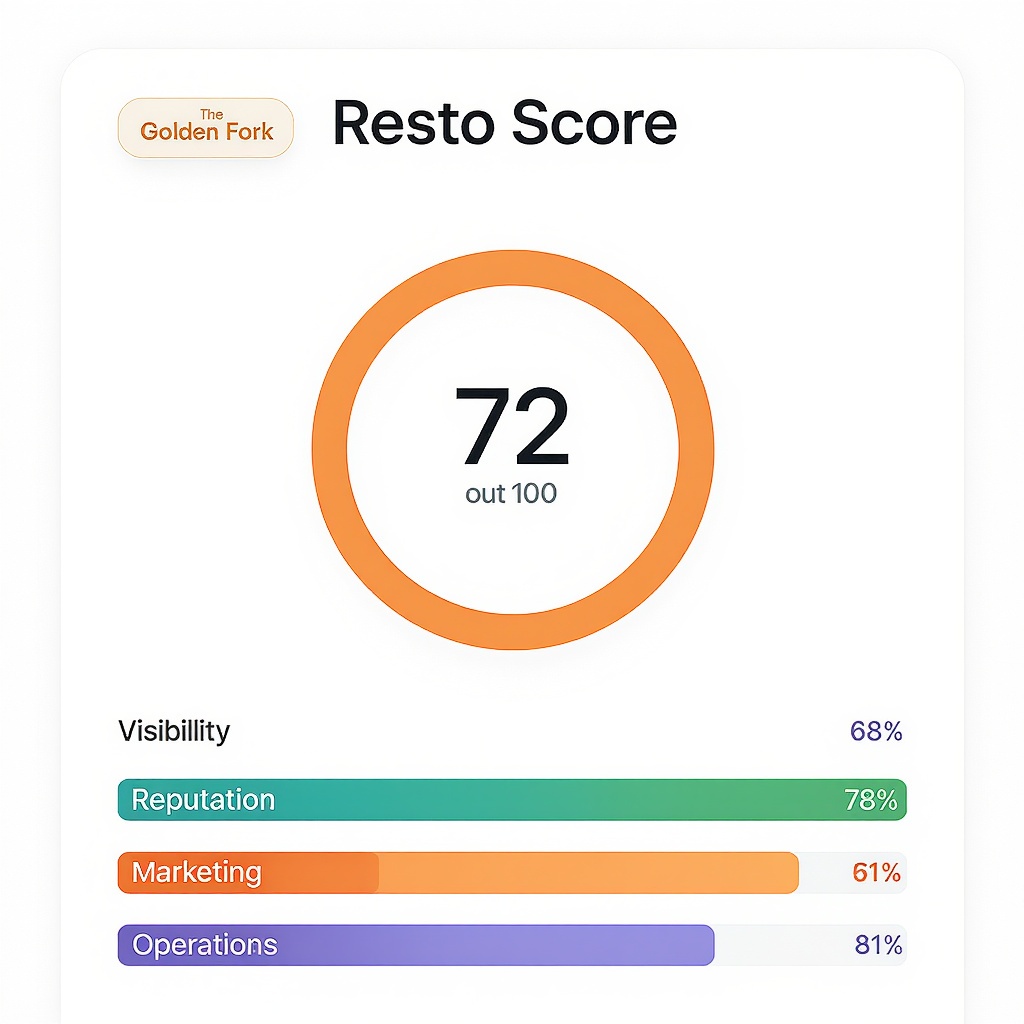 Resto Score Dashboard