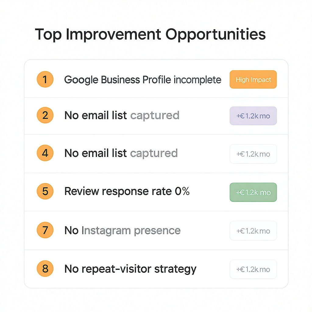 Recommendations List