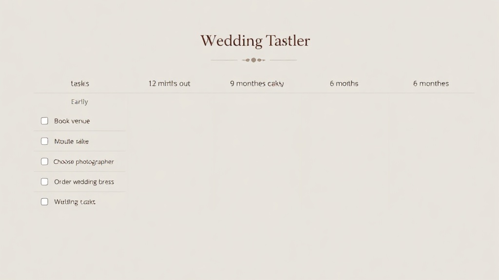 Planning Timeline — 18 months of tasks with early tasks checked off