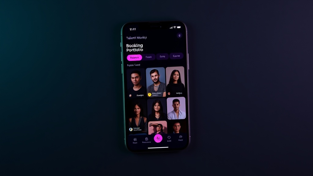 Portfolio grid preview