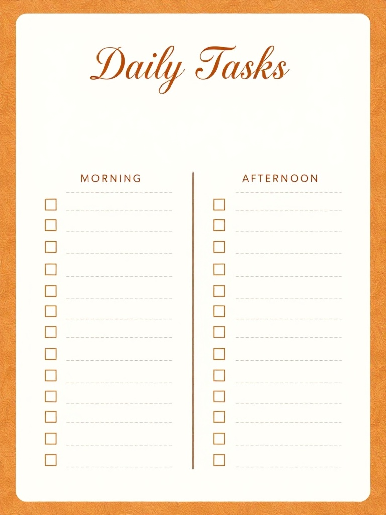Daily Task List