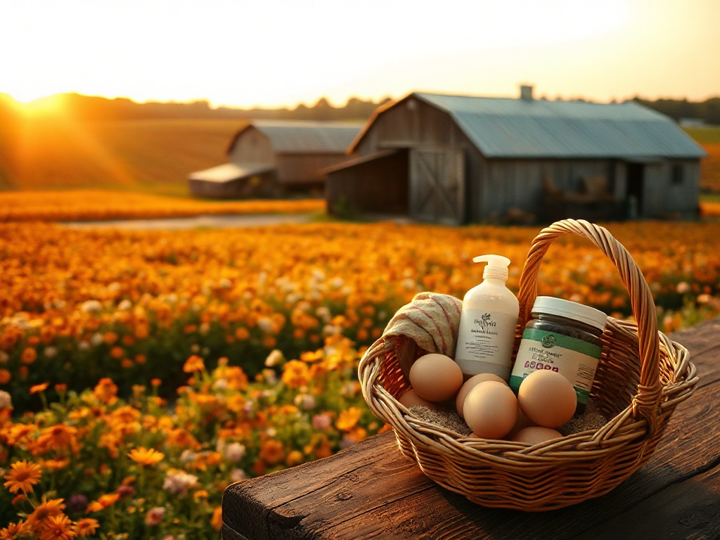 Eight Bare Feet farm family — placeholder photo
