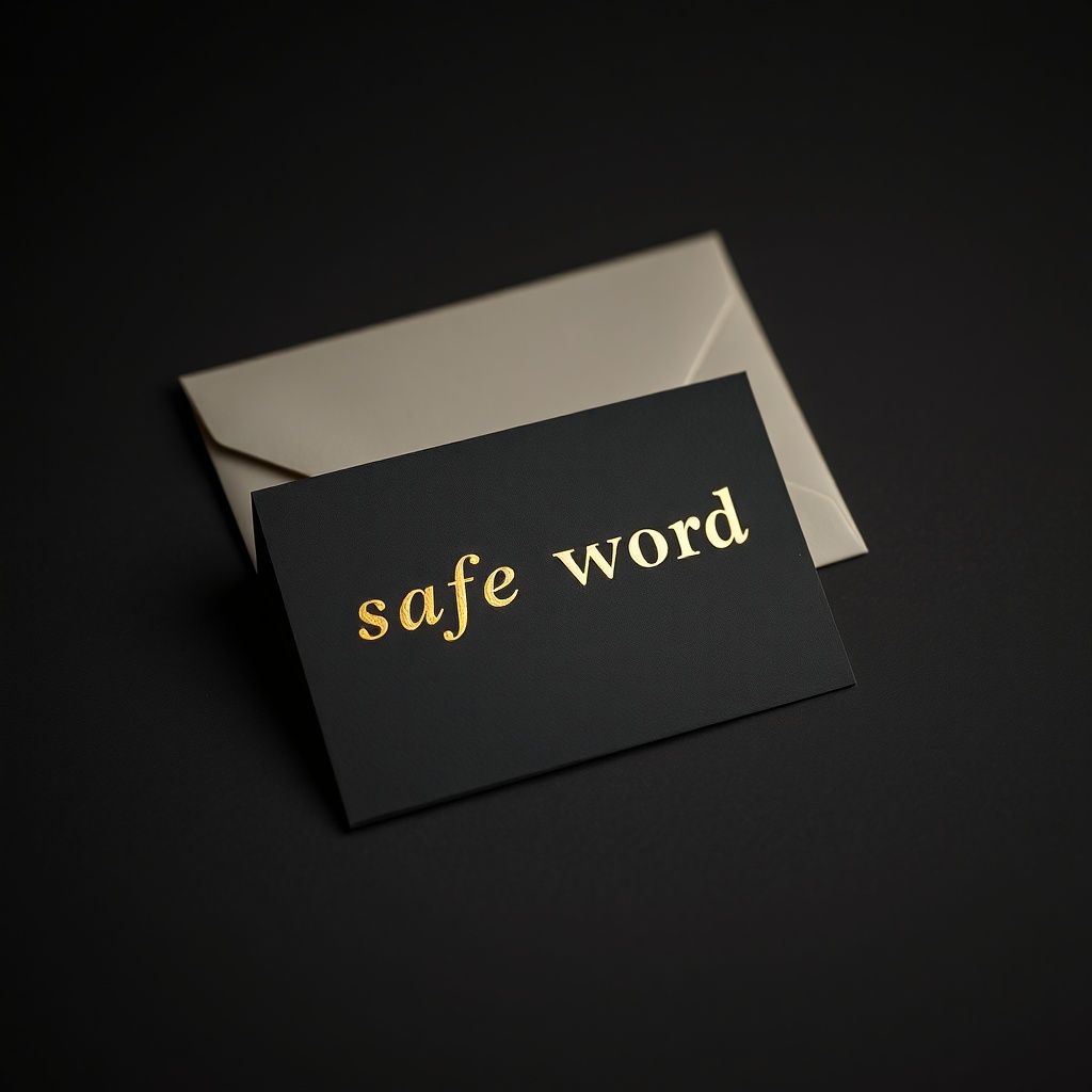 The Safe Word Card