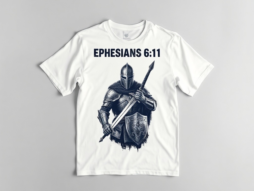 Armor of God Ephesians 6:11 Tee view 3