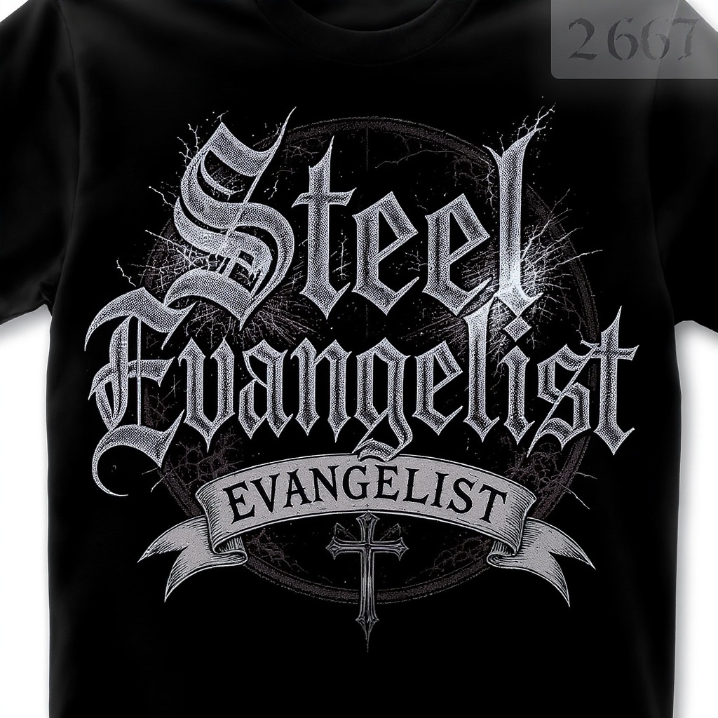 Steel Evangelist Gothic Tee