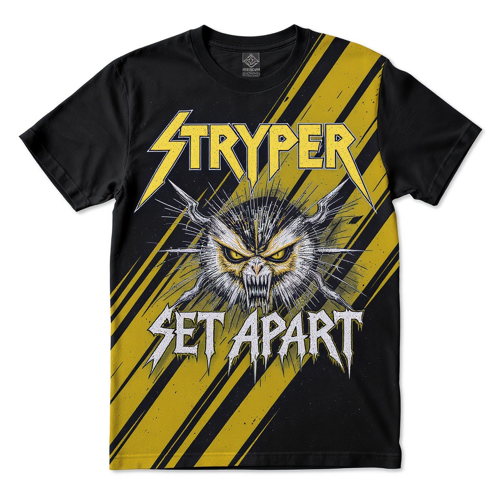 HALLOWED Stryper Era Retro Metal Tee