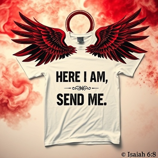 Isaiah 6:8 — Here Am I Tee