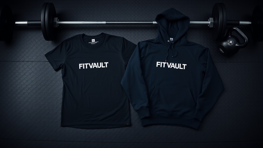 FitVault branded training apparel