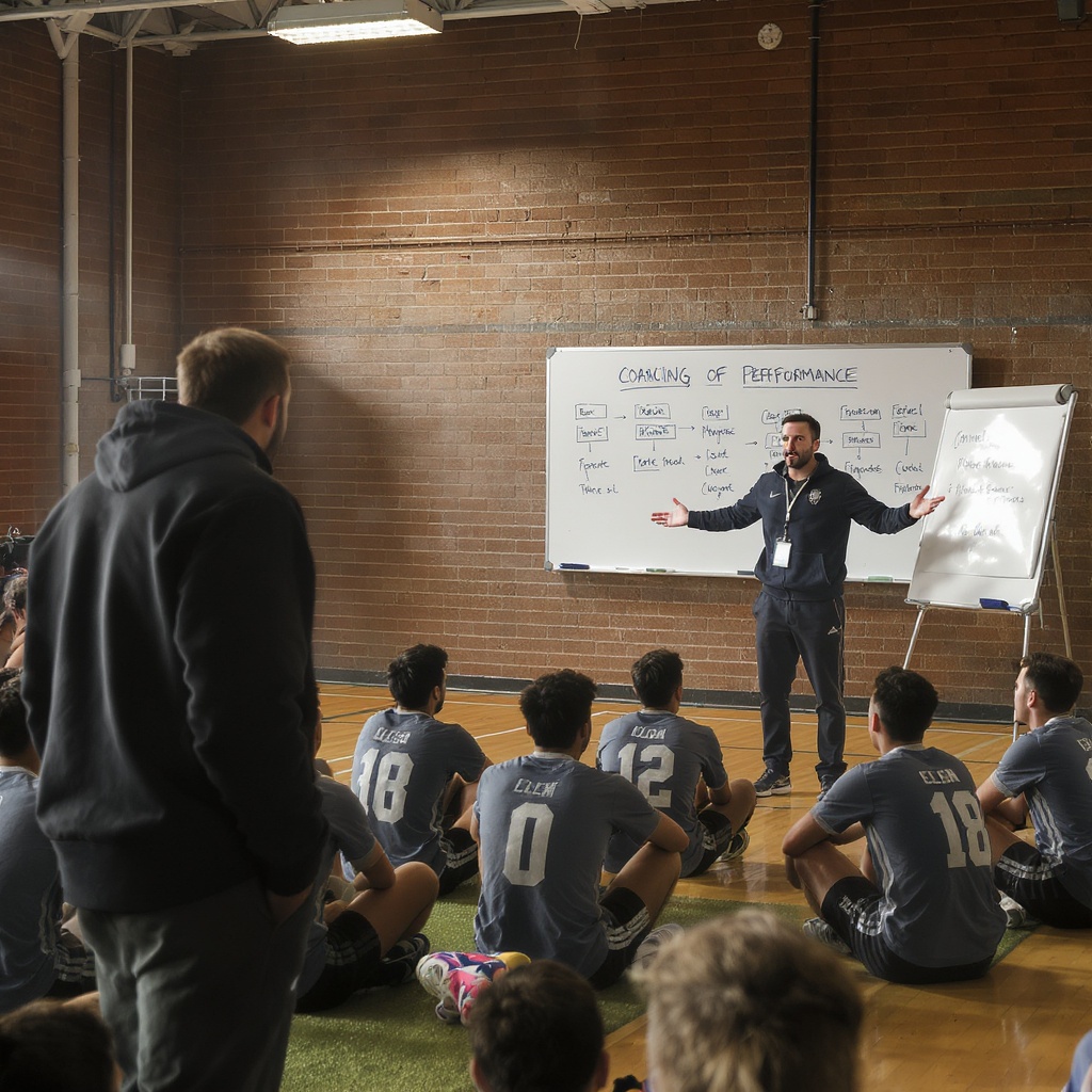 Mental performance workshop with athletes and coaches