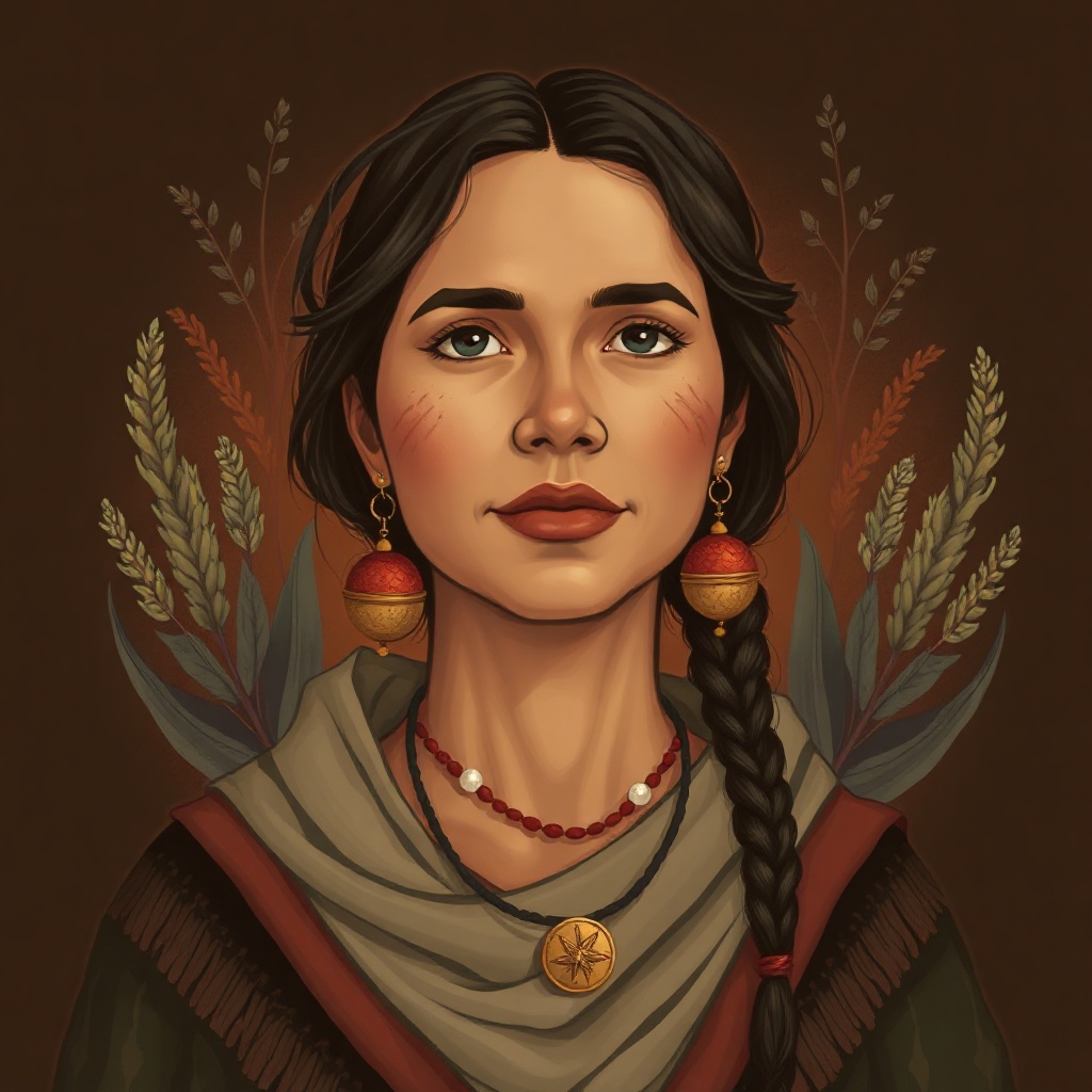 Portrait of Robyn Moreno, Tex-Mexican Curanderismo · Mexika / Zapotec / Nahua Lineage