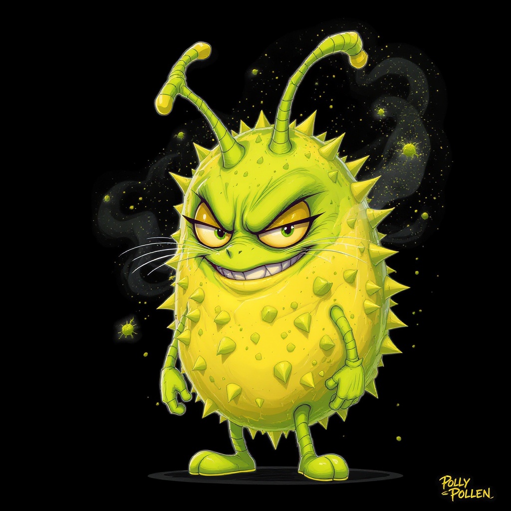 Polly Pollen face plate