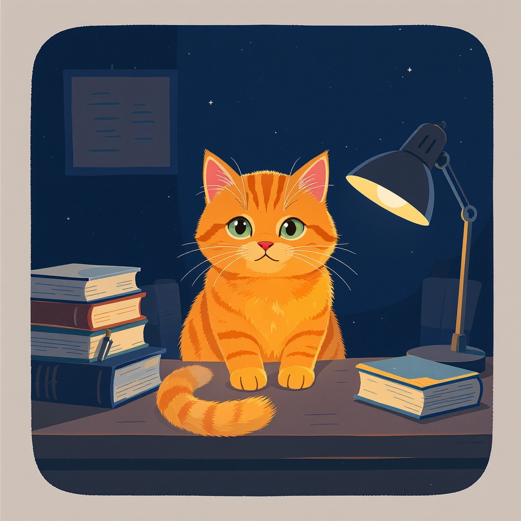 Marmalade the orange cat guide