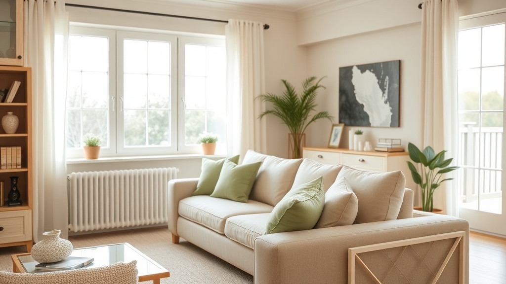 Clean, fresh home interior