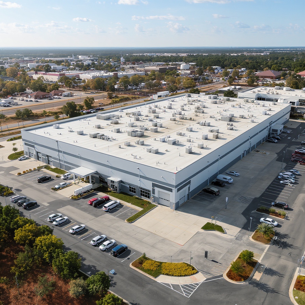 Premium package aerial of large property with full aerial coverage