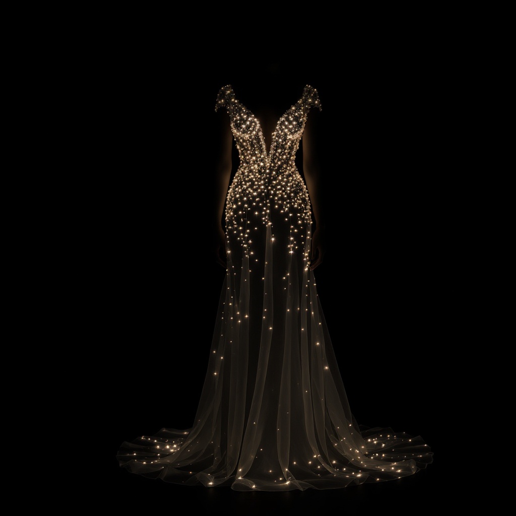 The House of Enlyten — luminous couture work