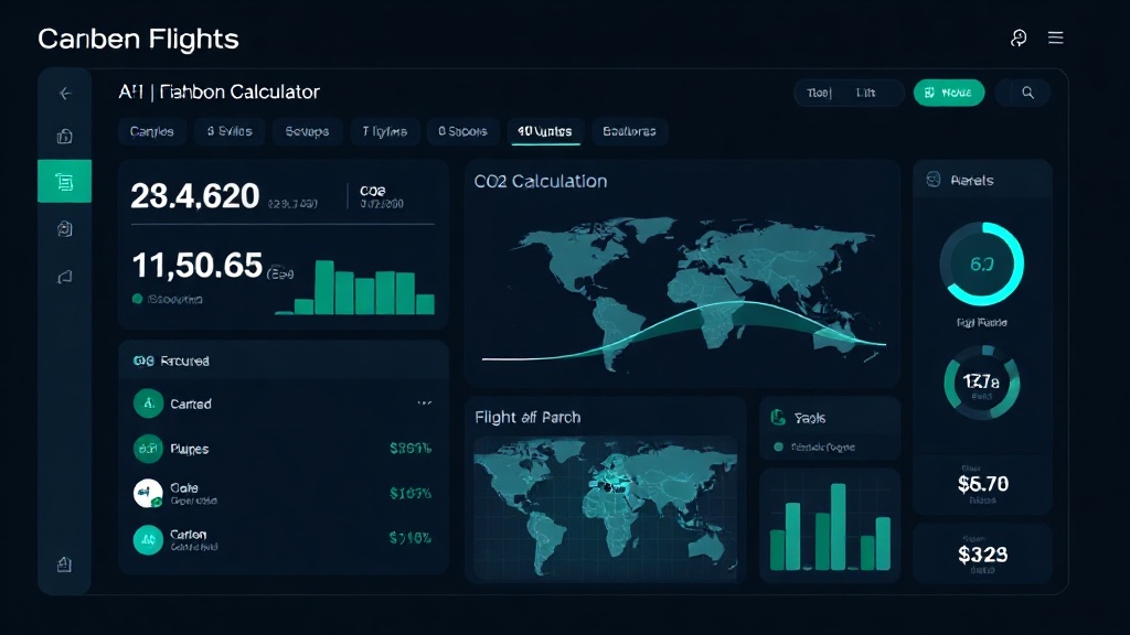 Carbon AI flight carbon removal calculator - AI-powered CO2 calculation and offset purchase