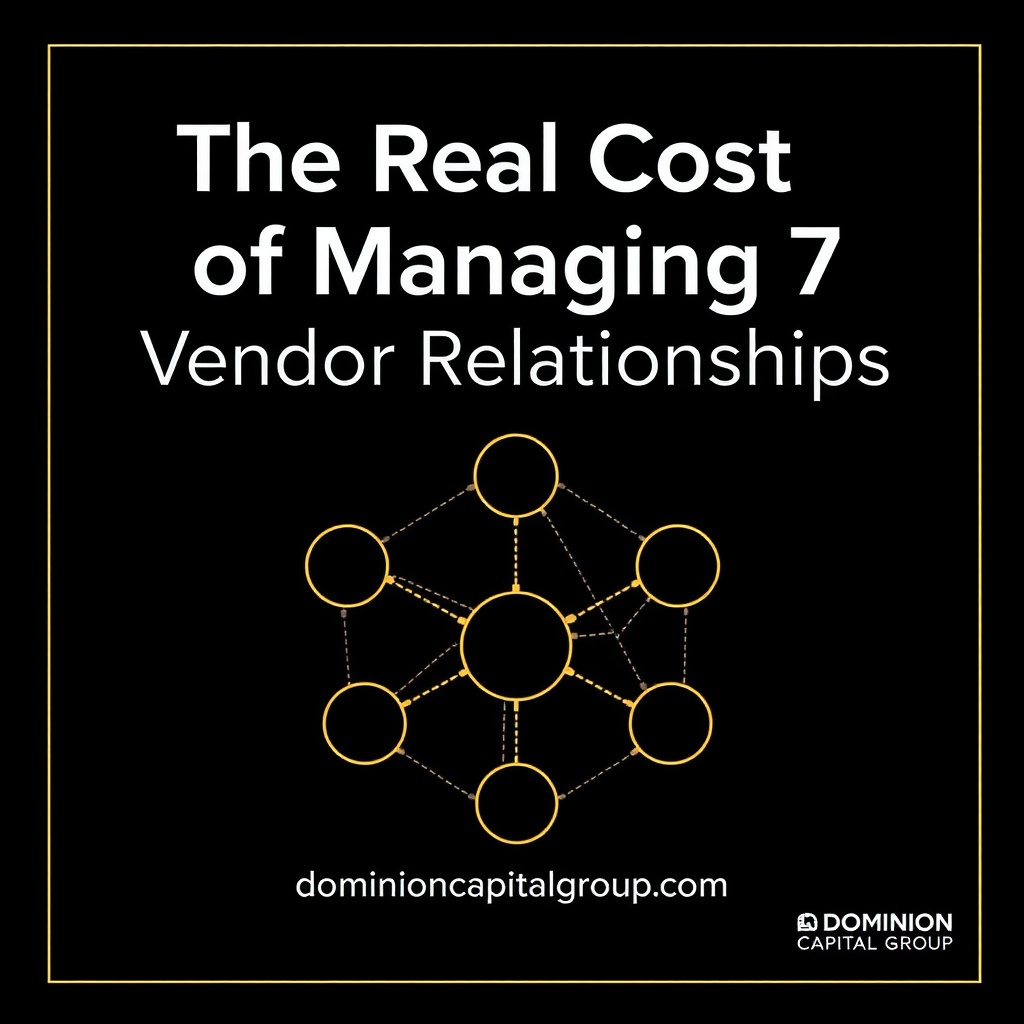 The Real Cost of Managing 7 Vendor Relationships