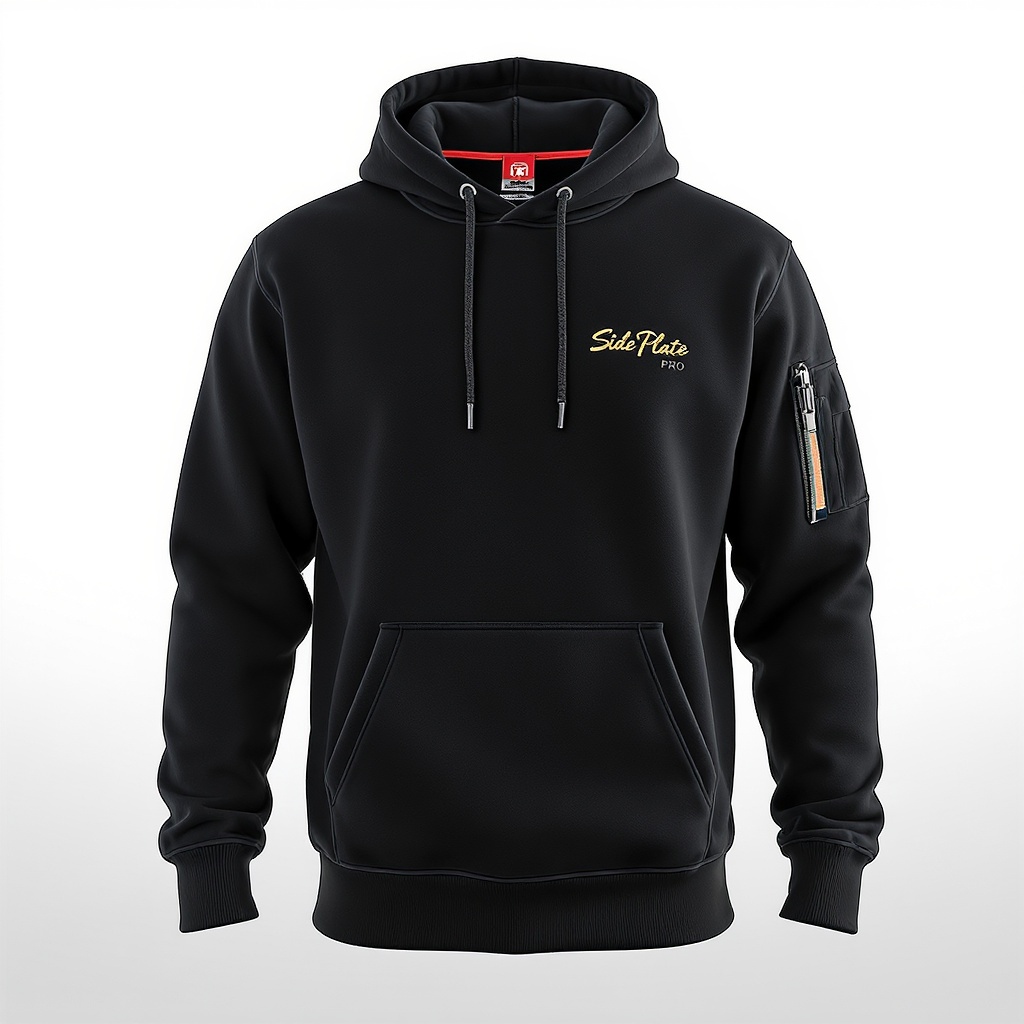 SidePlate PRO Hoodie — Black