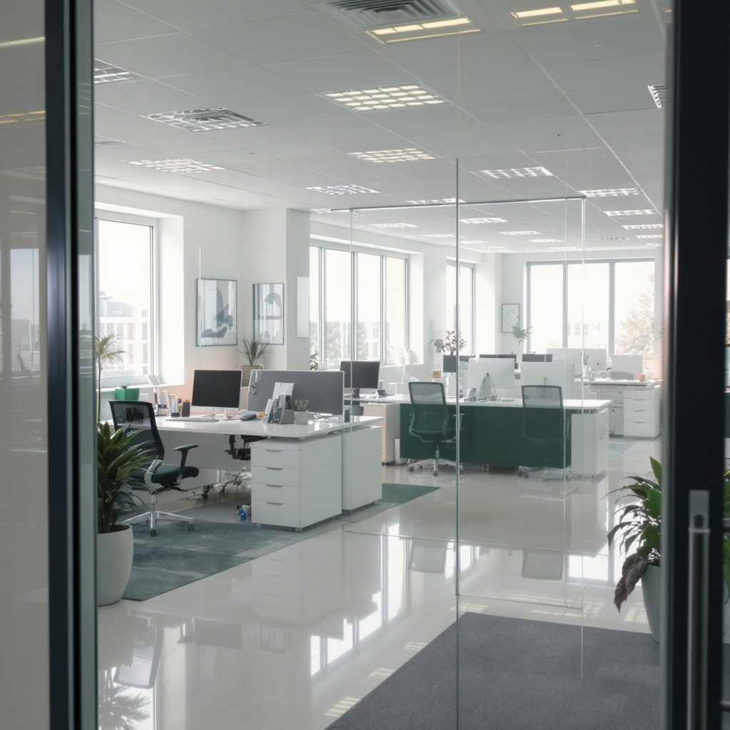 Clean commercial office space