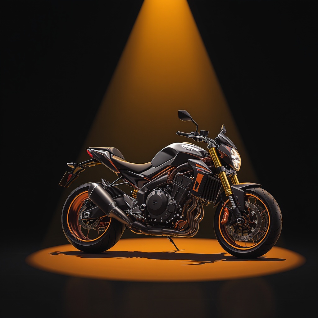 Motorcycle showroom