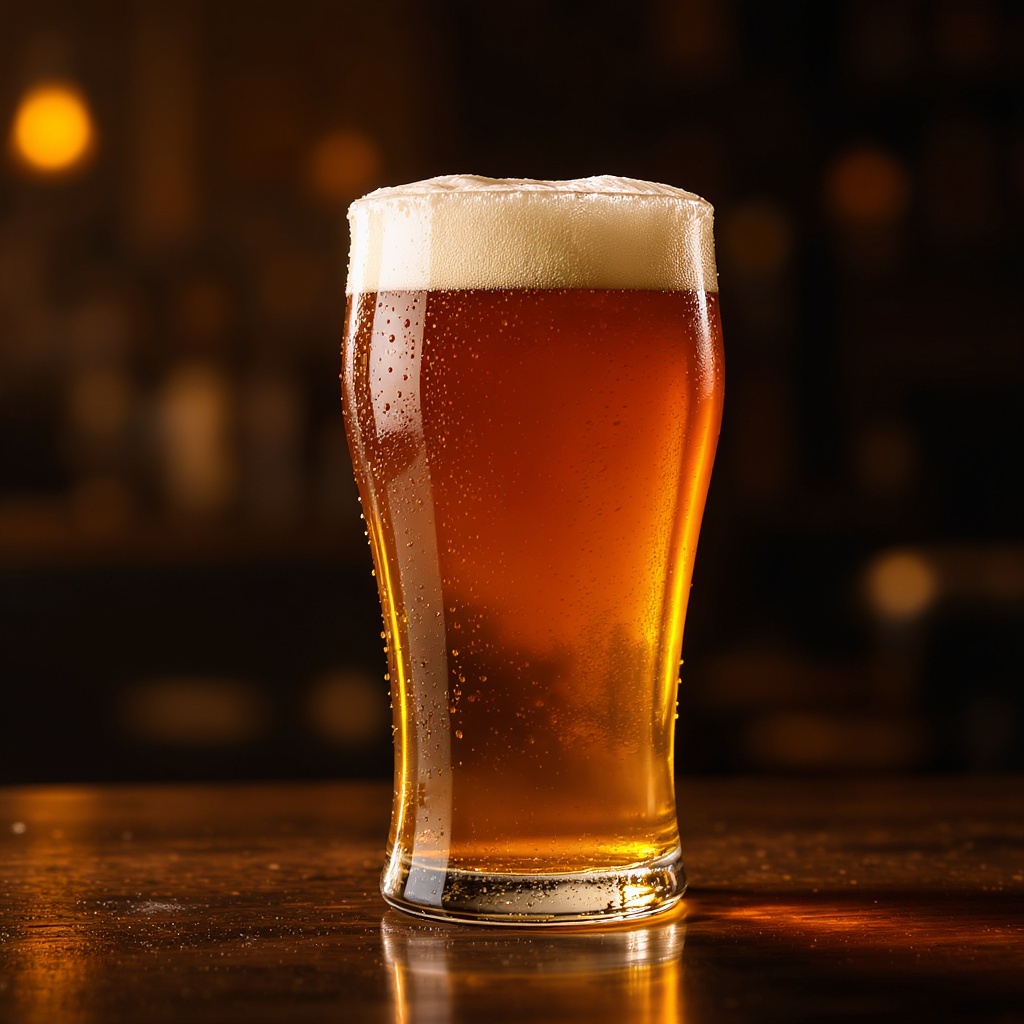 Perfectly poured craft beer pint — TapDrop First Pour
