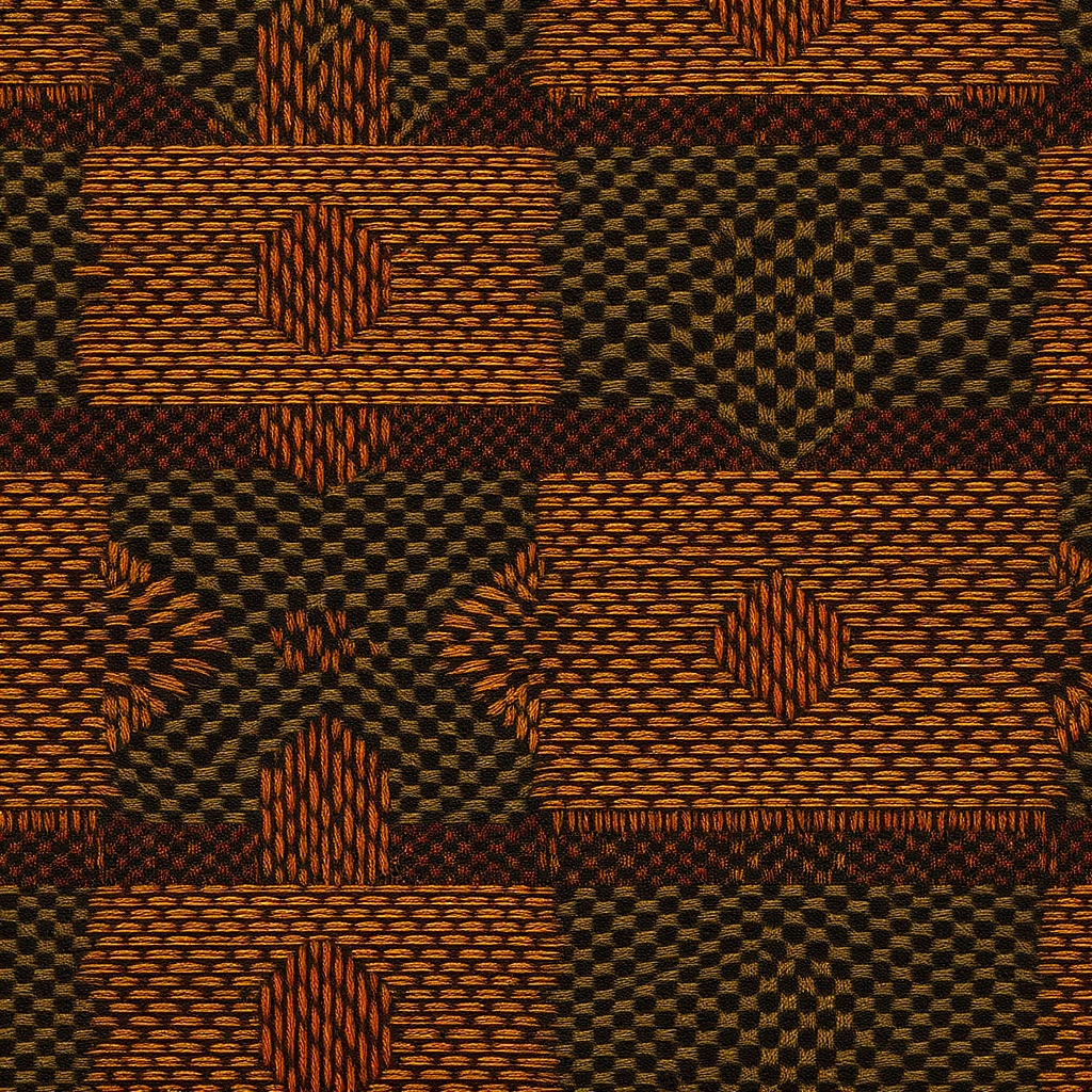 Tissage Kente traditionnel