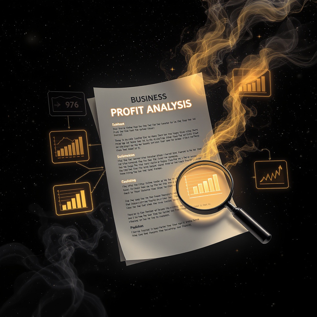 Sample ProfitScope analysis report preview
