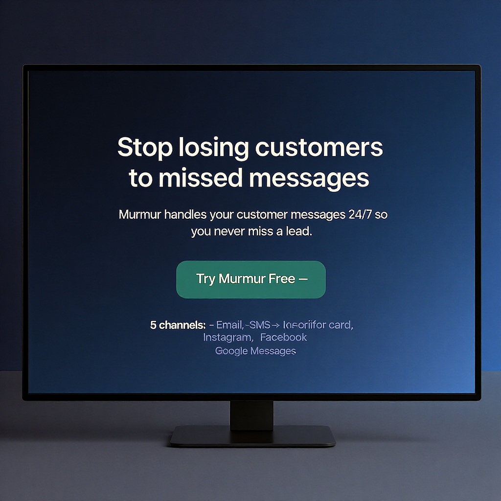 Murmur handles your messages 24/7