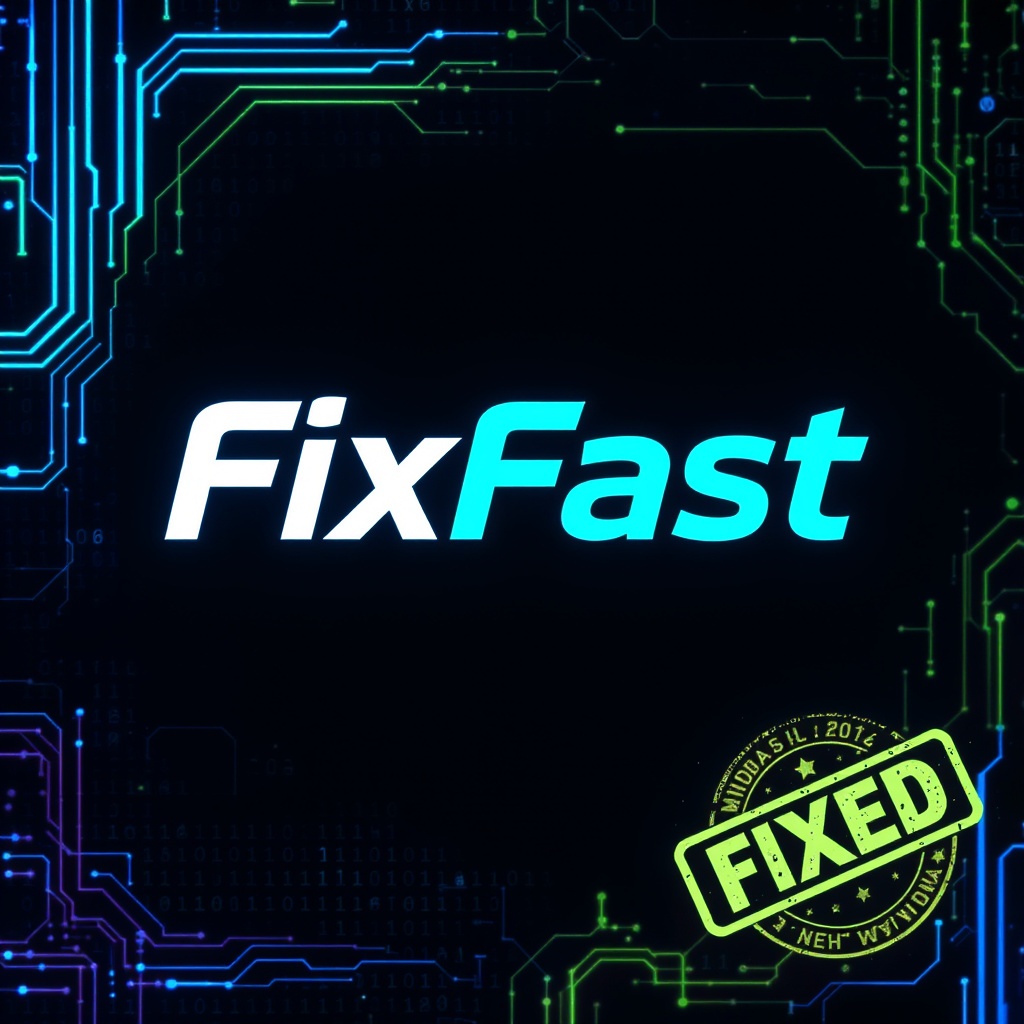 FixFast — technical guides channel