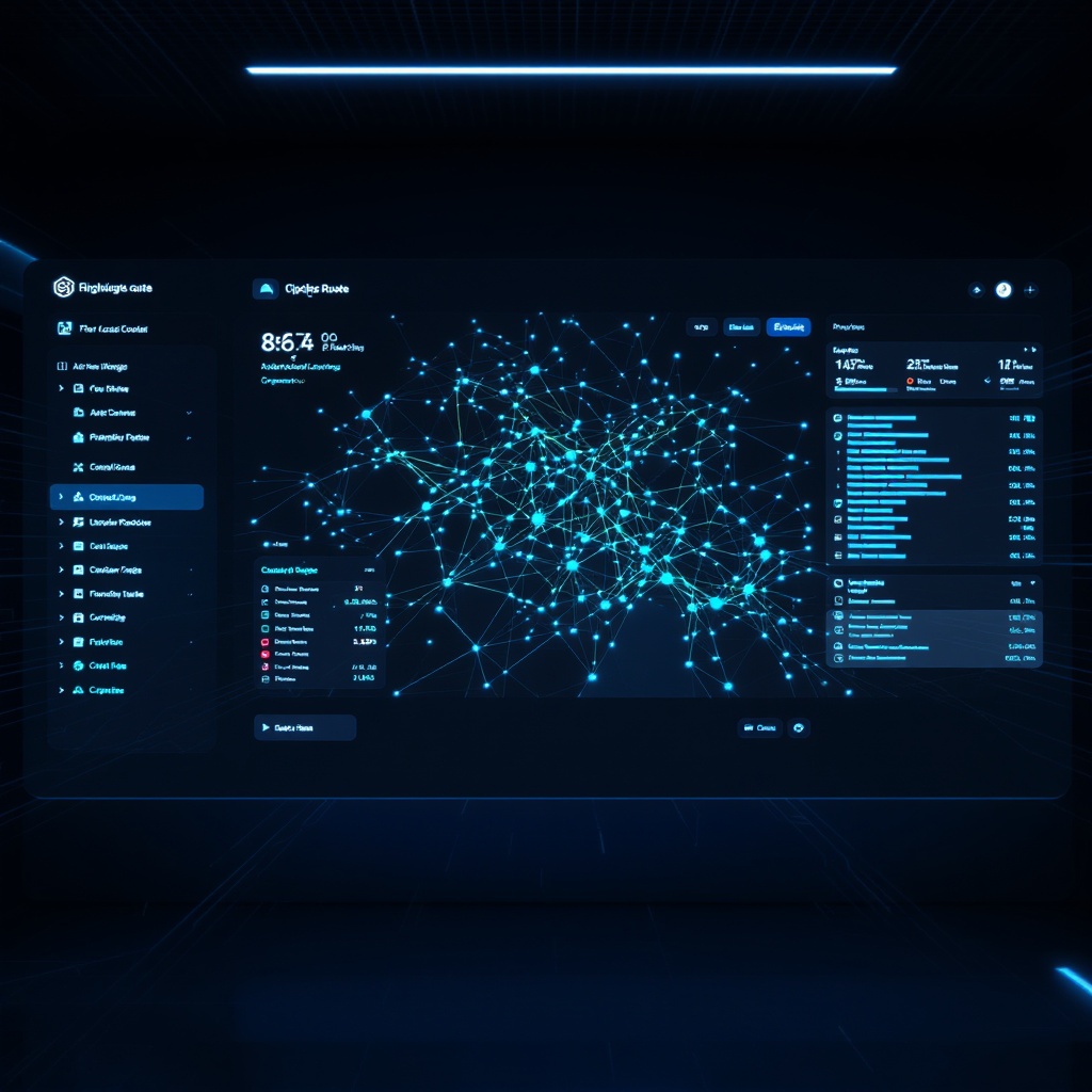 AI-powered logistics dispatch dashboard