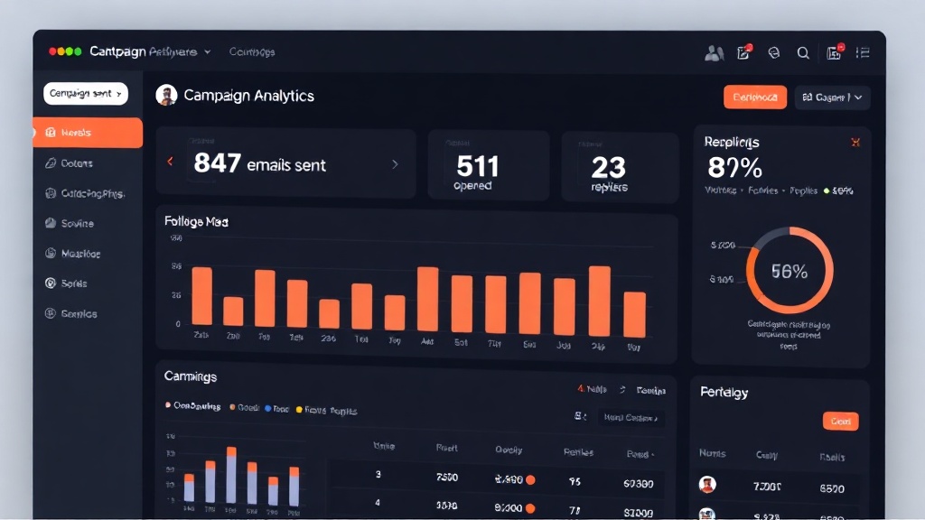 Campaign analytics and sending